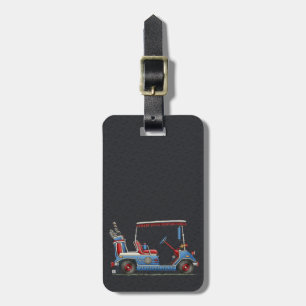 Etiqueta De Bagagem Carro de golfe bonito