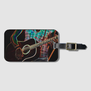 Etiqueta De Bagagem Cartão de visita de guitarra 1 Slot lt arc1