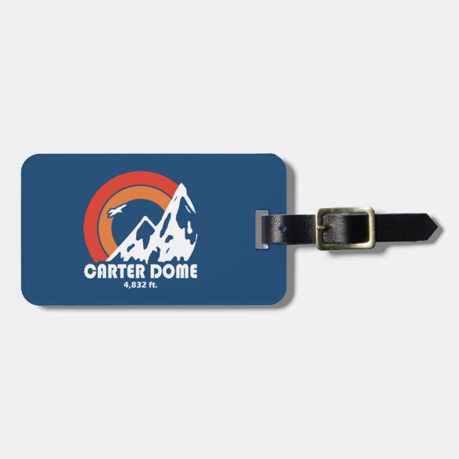 Etiqueta De Bagagem Carter Dome Sun Eagle (Frente Horizontal)