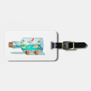 Etiqueta De Bagagem Cartoon Summer Cristal Ball