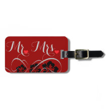 Casamento - Hibiscus Flourish Black Red