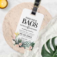 Casamento Tropical De Destino Salvar A Data