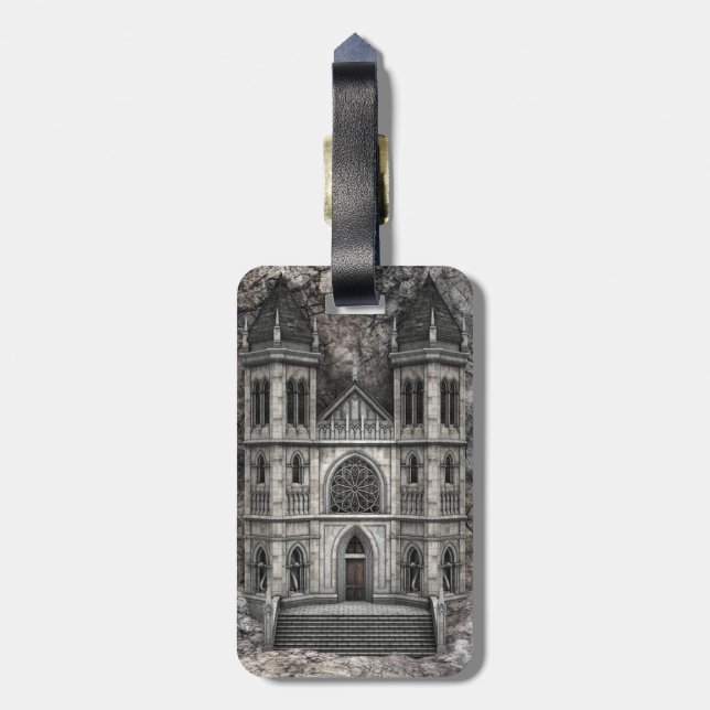 Etiqueta De Bagagem Castelo Mágico (Traseira Vertical)
