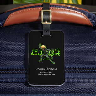 Etiqueta De Bagagem Cat Noir   Cataclismo