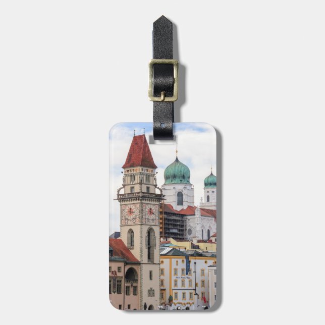 Etiqueta De Bagagem Catedral de São Estêvão (Frente Vertical)