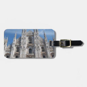 Etiqueta De Bagagem Catedral Italia de Milão Milão dos di do domo