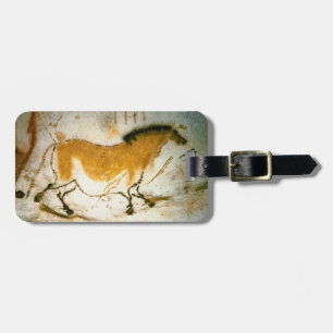 Etiqueta De Bagagem Cavalo Chinês,Pinturas Rupestres da Caverna de Las
