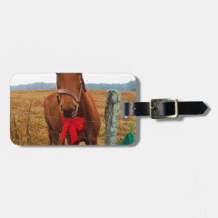 Etiqueta De Bagagem Cavalo de Natal