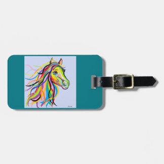 Etiqueta De Bagagem Cavalo de uma cor diferente