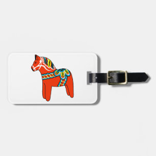 Etiqueta De Bagagem Cavalo vermelho de Dala