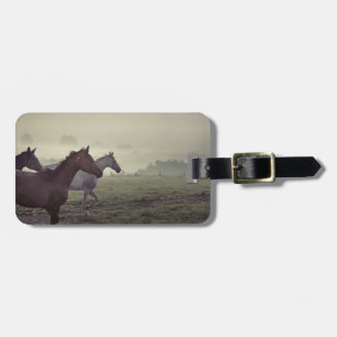 Etiqueta De Bagagem Cavalos selvagens