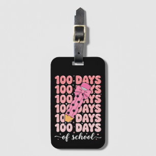 Etiqueta De Bagagem celebração de 100 dias de escola