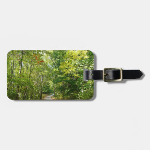 Etiqueta De Bagagem Centenário Caminho Wooded I Natureza da Cidade Ell