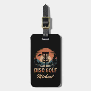 Etiqueta De Bagagem Cesto de Golfe de Disco Frisbee Personalizado