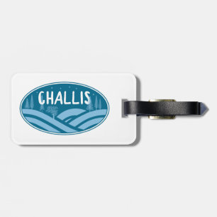Etiqueta De Bagagem Challis Idaho ao Ar Livre