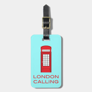 Etiqueta De Bagagem CHAMADA de LONDRES - Tag da bagagem