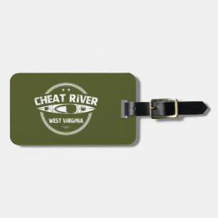 Etiqueta De Bagagem Cheat River (Virgínia Ocidental)