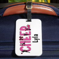 Cheerman (líder de torcida) cor-de-rosa personaliz