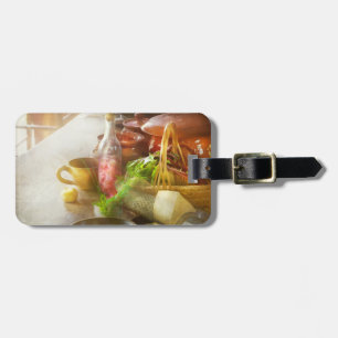 Etiqueta De Bagagem Chef - Comidas naturais