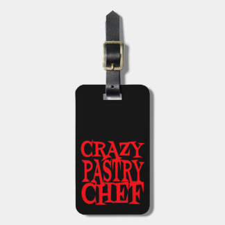 Etiqueta De Bagagem Chef de pastelaria