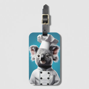 Etiqueta De Bagagem Chef Koala