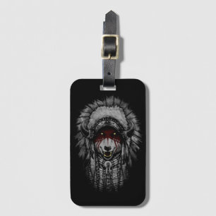 Etiqueta De Bagagem Chefe Wolf