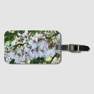 Etiqueta De Bagagem Cherry Blossom Flower Luggage Tag