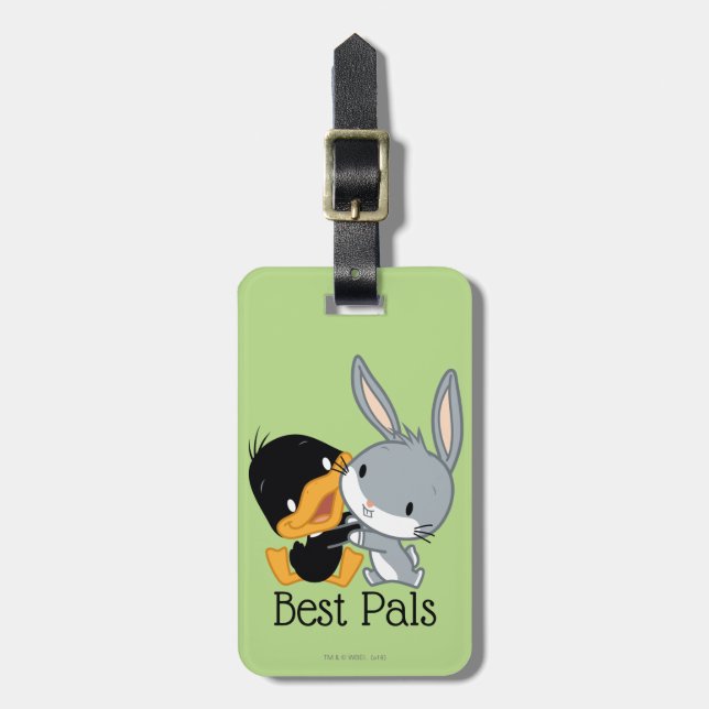 Etiqueta De Bagagem Chibi DAFFY DUCK™ e INSETOS BUNNY™ (Frente Vertical)