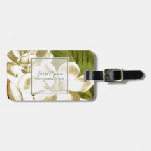 Chic White Magnolias Floral Business