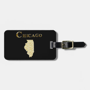 ETIQUETA DE BAGAGEM CHICAGO