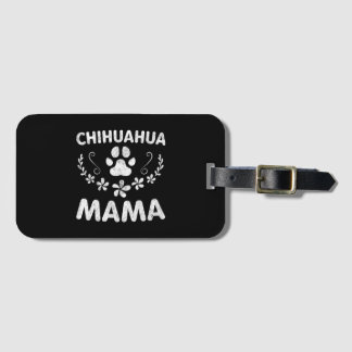 Etiqueta De Bagagem Chihuahua Mama