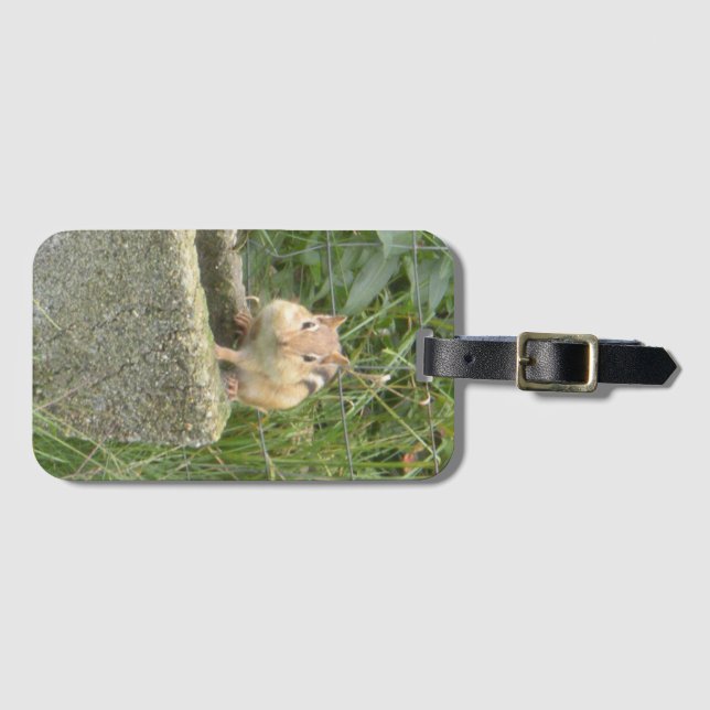 Etiqueta De Bagagem Chipset Cute (Frente Horizontal)