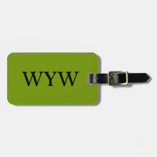 ETIQUETA DE BAGAGEM CHIQUE LUGGAGE/GIFT TAG_SOLID