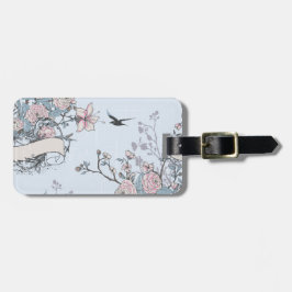 Etiqueta De Bagagem chique pastel