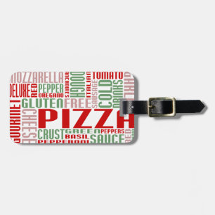 Etiqueta De Bagagem chitChat da pizza