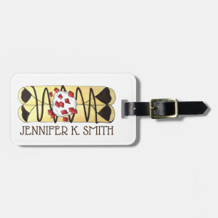 Etiqueta De Bagagem Chocolate Crêpe Pancake França Comida Crepes