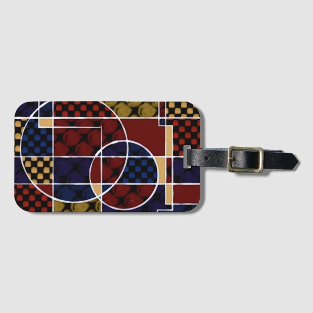 Etiqueta De Bagagem Chris Likes It (Frente Horizontal)