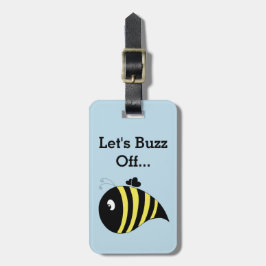 Etiqueta De Bagagem Chunky Bee