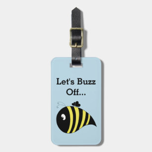 Etiqueta De Bagagem Chunky Bee