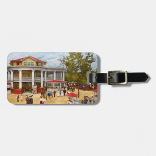 Etiqueta De Bagagem Cidade - OH - A Casa do Clube Chester Park 1909