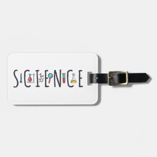 Etiqueta De Bagagem Ciência