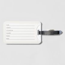 Etiqueta de bagagem Citrus Studio I