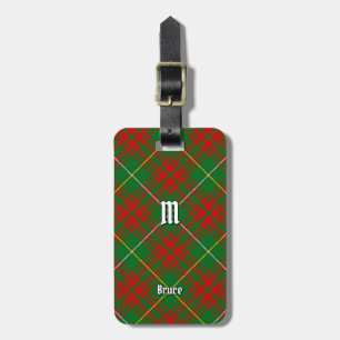 Etiqueta De Bagagem Clan Bruce Hunting Tartan