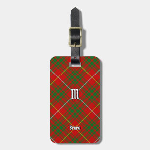 Etiqueta De Bagagem Clan Bruce Tartan