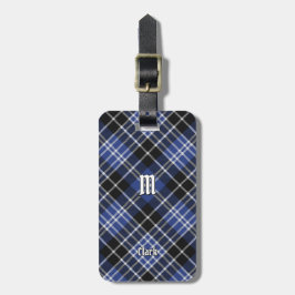 Etiqueta De Bagagem Clan Clark Tartan