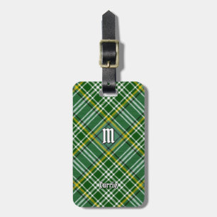 Etiqueta De Bagagem Clan Currie Tartan