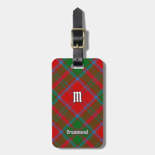 Etiqueta De Bagagem Clan Drummond Tartan