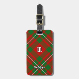 Etiqueta De Bagagem Clan Gregor Tartan Bagagem