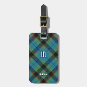 Etiqueta De Bagagem Clan Guthrie Tartan