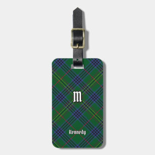 Etiqueta De Bagagem Clan Kennedy Tartan
